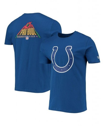 Men's Royal Indianapolis Colts 1995 Pro Bowl T-shirt $19.35 T-Shirts