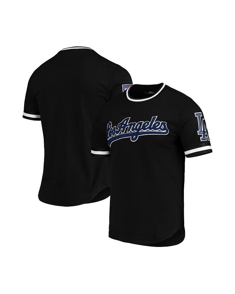 Men's Black Los Angeles Dodgers Team T-shirt $37.40 T-Shirts