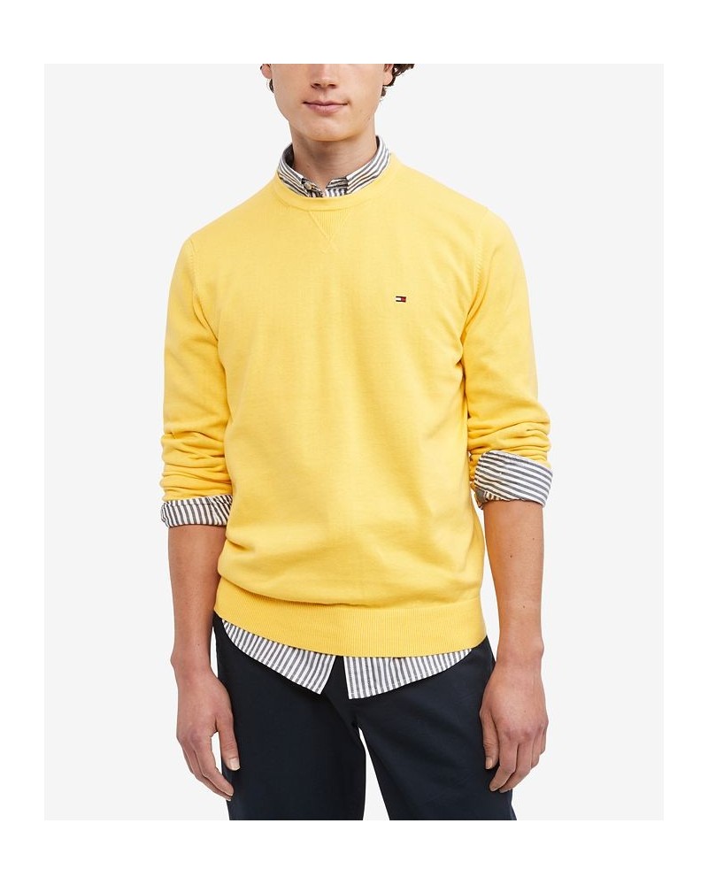 Men's Signature Solid Crew Neck Sweater PD06 $24.30 Sweaters