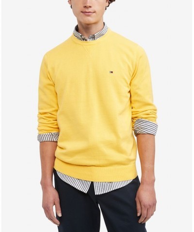 Men's Signature Solid Crew Neck Sweater PD06 $24.30 Sweaters