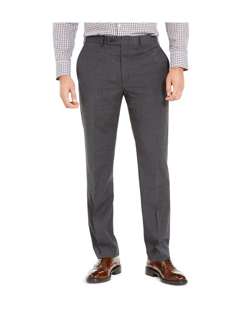 Men's Wool Blend Classic-Fit UltraFlex Stretch Dress Pants PD02 $67.50 Pants