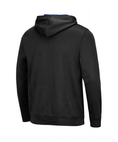 Men's Black Boise State Broncos Sunrise Pullover Hoodie $26.65 Sweatshirt