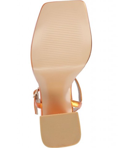 Women's Parson Platform Sandal Orange $44.00 Shoes