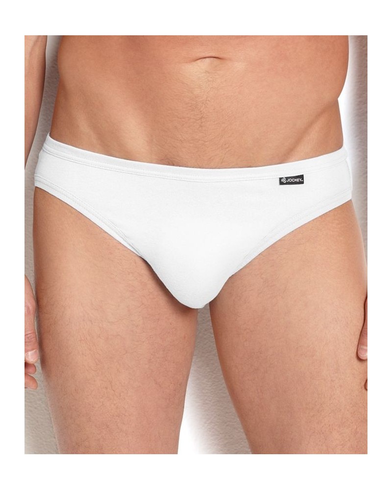 Men's Underwear, Elance Bikini 3-Pack White $9.33 Underwear