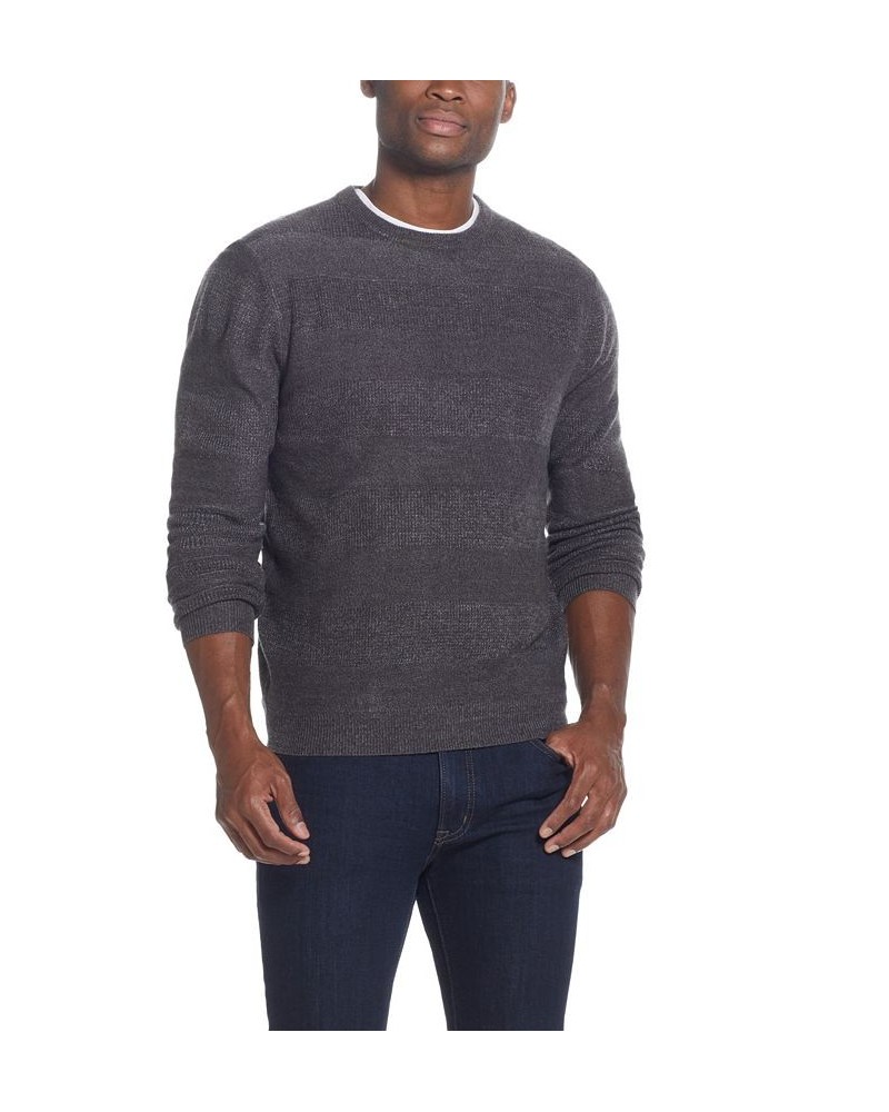 Men's Soft Touch Crew Neck Sweater Gray $10.54 Sweaters