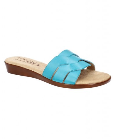 Women's Tuscany Nicia Slide Sandals PD05 $29.40 Shoes