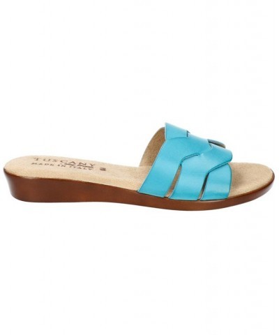 Women's Tuscany Nicia Slide Sandals PD05 $29.40 Shoes