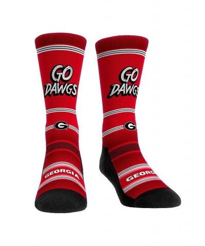 Men's and Women's Socks Georgia Bulldogs Team Slogan Crew Socks $16.79 Socks