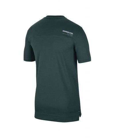 Men's Green Michigan State Spartans 2022 Coaches UV Performance T-shirt $33.59 T-Shirts