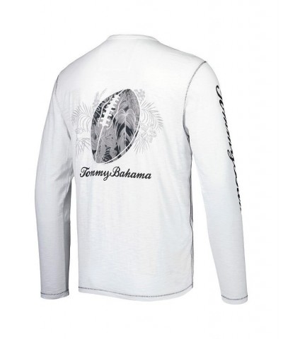 Men's White Washington Commanders Laces Out Billboard Long Sleeve T-shirt $49.20 T-Shirts