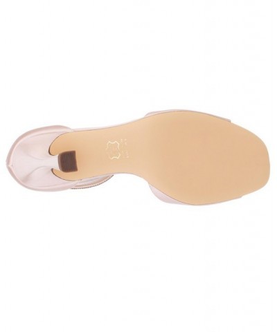 Women's Dezzie Evening Sandals Tan/Beige $41.42 Shoes