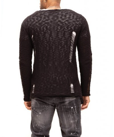 Men's Modern Buckled Long Cardigan Sweater $48.00 Sweaters