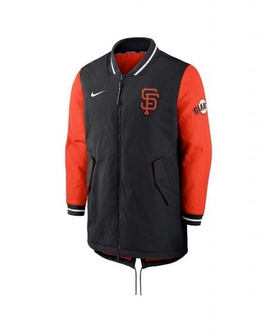 Men's Black San Francisco Giants Authentic Collection Dugout Performance Full-Zip Jacket $87.40 Jackets