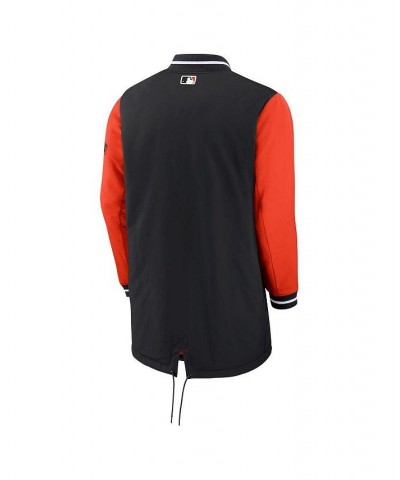 Men's Black San Francisco Giants Authentic Collection Dugout Performance Full-Zip Jacket $87.40 Jackets