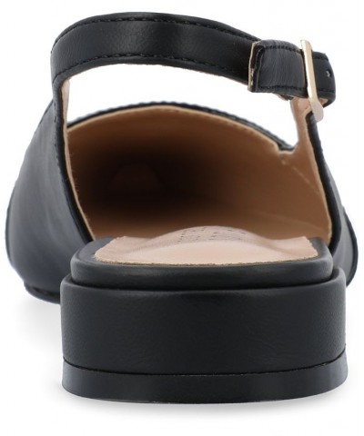 Women's Bertie Two-Tone Flat Black $39.90 Shoes