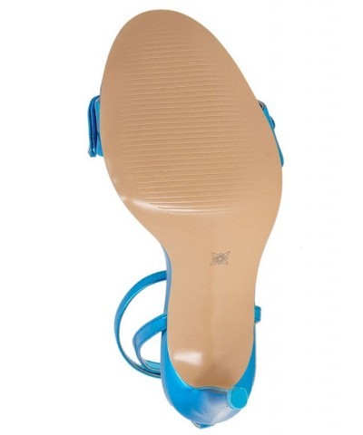 Women's Jamina Bow Detail Dress Sandal Blue $59.34 Shoes