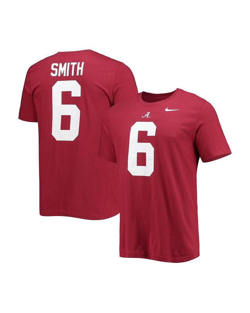 Men's DeVonta Smith Crimson Alabama Crimson Tide Alumni Name and Number Team T-shirt $23.19 T-Shirts