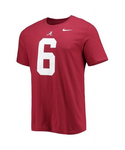 Men's DeVonta Smith Crimson Alabama Crimson Tide Alumni Name and Number Team T-shirt $23.19 T-Shirts