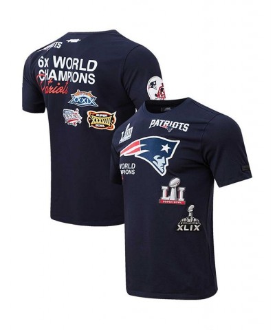 Men's Navy New England Patriots Championship T-shirt $31.50 T-Shirts