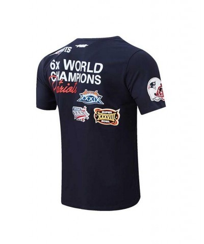 Men's Navy New England Patriots Championship T-shirt $31.50 T-Shirts