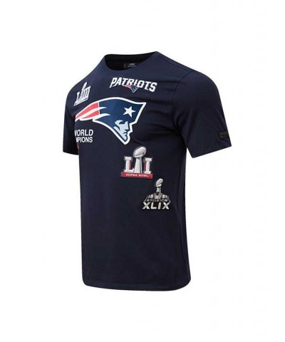 Men's Navy New England Patriots Championship T-shirt $31.50 T-Shirts