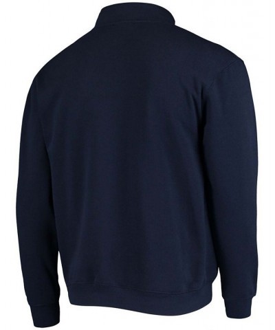 Men's Navy Cal Bears Tortugas Logo Quarter-Zip Jacket $32.39 Sweatshirt