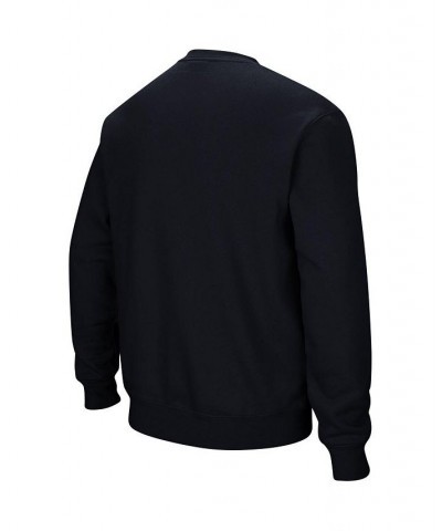 Men's Navy Georgetown Hoyas Arch and Logo Crew Neck Sweatshirt $35.99 Sweatshirt