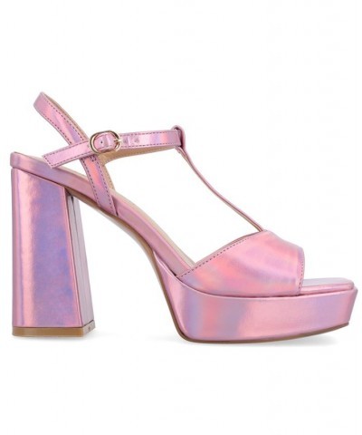 Women's Parson Platform Sandal Pink $44.00 Shoes