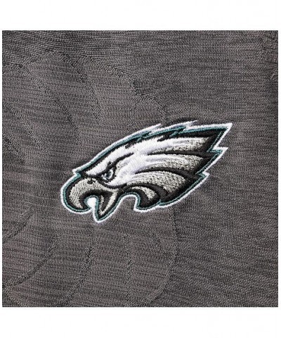 Men's Charcoal Philadelphia Eagles Palm Coast Delray Frond Allover IslandZone Polo Shirt $35.31 Polo Shirts