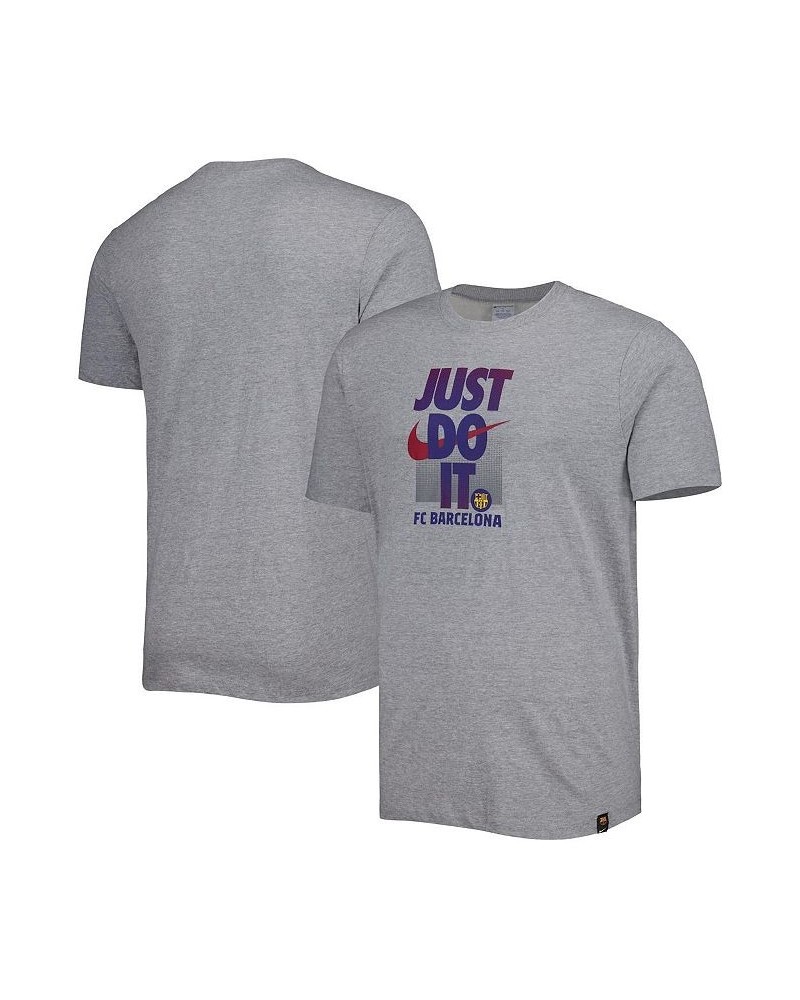 Men's Gray Barcelona Just Do It T-shirt $22.00 T-Shirts