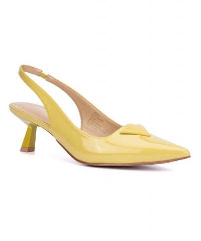 Women's Alchemilla Pumps Yellow $34.30 Shoes