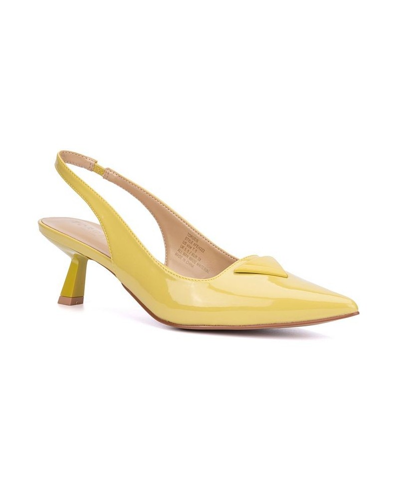 Women's Alchemilla Pumps Yellow $34.30 Shoes