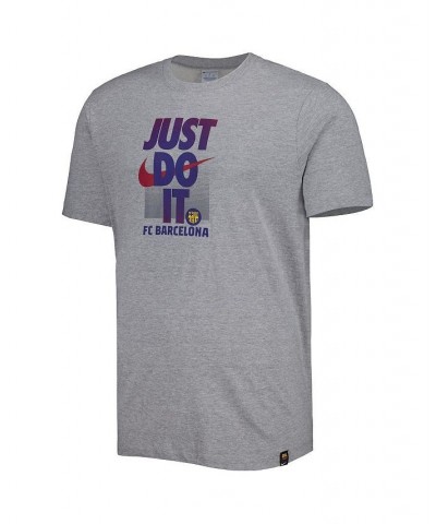 Men's Gray Barcelona Just Do It T-shirt $22.00 T-Shirts