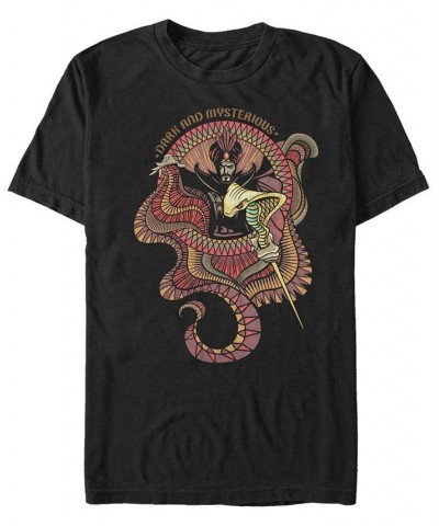 Disney Men's Aladdin Live Action Jafar Dark Mysterious Short Sleeve T-Shirt Black $18.54 T-Shirts