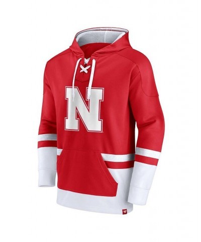 Men's Branded Scarlet Nebraska Huskers First Battle Pullover Hoodie $30.00 Sweatshirt