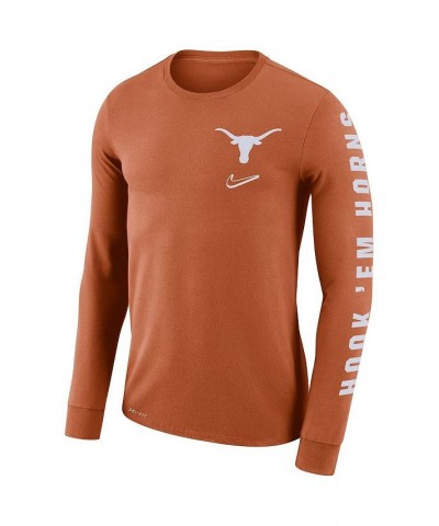 Men's Texas Orange Texas Longhorns Local Mantra Performance Long Sleeve T-shirt $18.00 T-Shirts