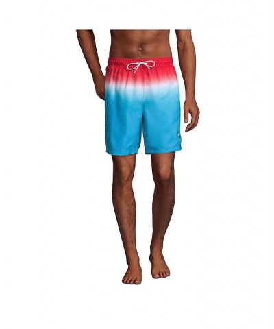 Men's 8" Print Volley Swim Trunks PD01 $25.95 Swimsuits