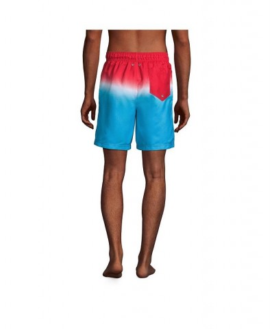 Men's 8" Print Volley Swim Trunks PD01 $25.95 Swimsuits