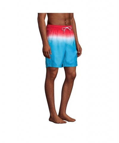 Men's 8" Print Volley Swim Trunks PD01 $25.95 Swimsuits