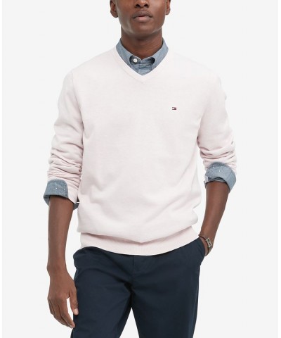 Men's Signature Solid V-Neck Sweater PD08 $29.90 Sweaters