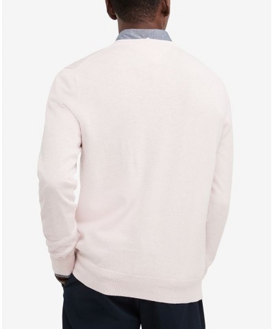 Men's Signature Solid V-Neck Sweater PD08 $29.90 Sweaters