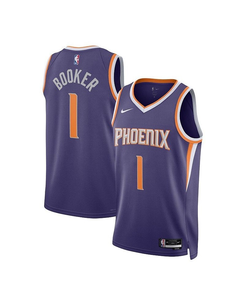 Men's and Women's Devin Booker Purple Phoenix Suns 2022/23 Swingman Jersey - Icon Edition $52.00 Jersey