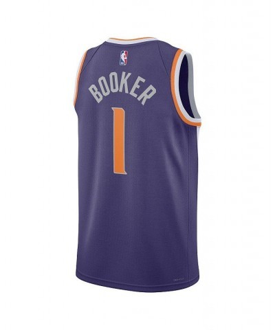 Men's and Women's Devin Booker Purple Phoenix Suns 2022/23 Swingman Jersey - Icon Edition $52.00 Jersey