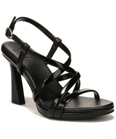 Luisa Strappy Dress Sandals Black $68.60 Shoes