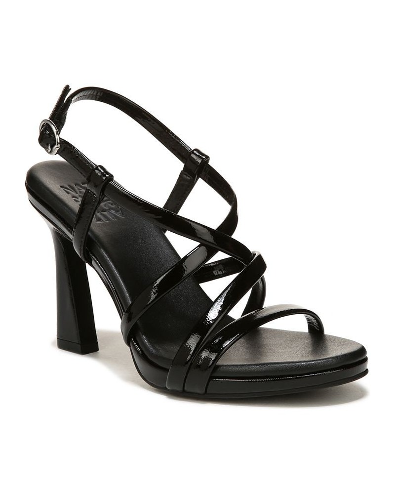 Luisa Strappy Dress Sandals Black $68.60 Shoes