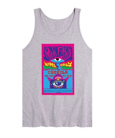 Men's Pink Floyd Kimberly Tank Gray $21.23 T-Shirts