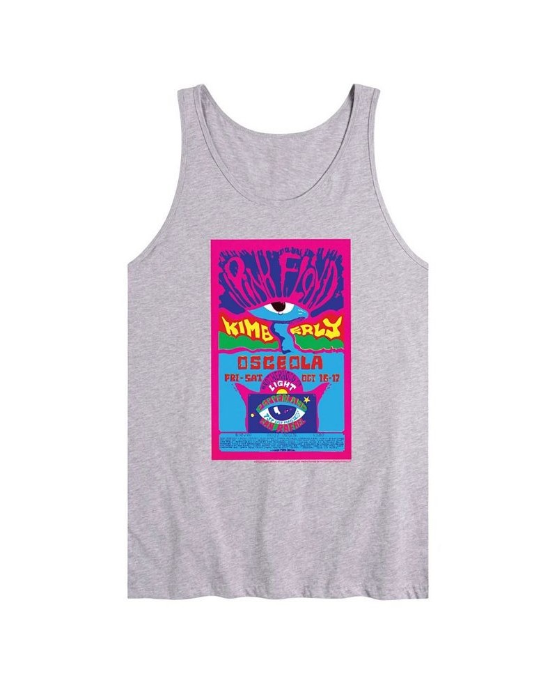 Men's Pink Floyd Kimberly Tank Gray $21.23 T-Shirts