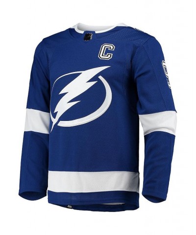 Men's Steven Stamkos Blue Tampa Bay Lightning Home Captain Patch Primegreen Authentic Pro Player Jersey $60.06 Jersey