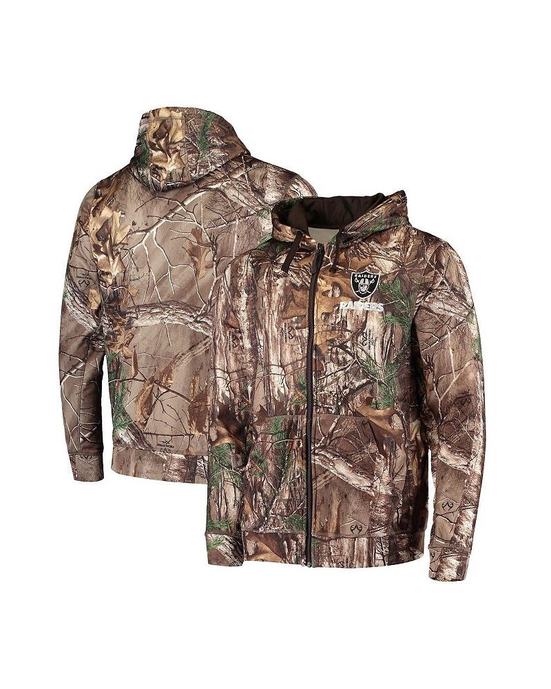 Men's Realtree Camo Las Vegas Raiders Trophy Tech Fleece Full-Zip Hoodie $35.63 Sweatshirt