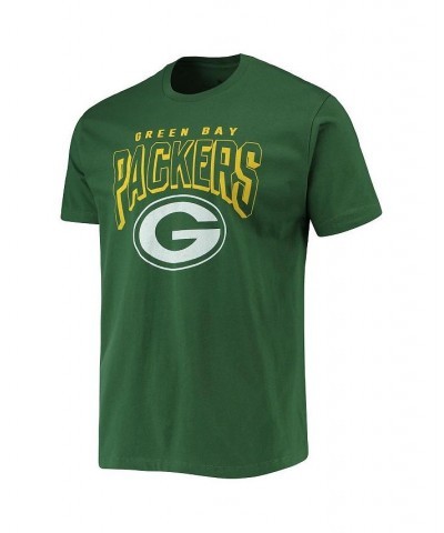 Men's Green Green Bay Packers Bold Logo T-shirt $24.74 T-Shirts